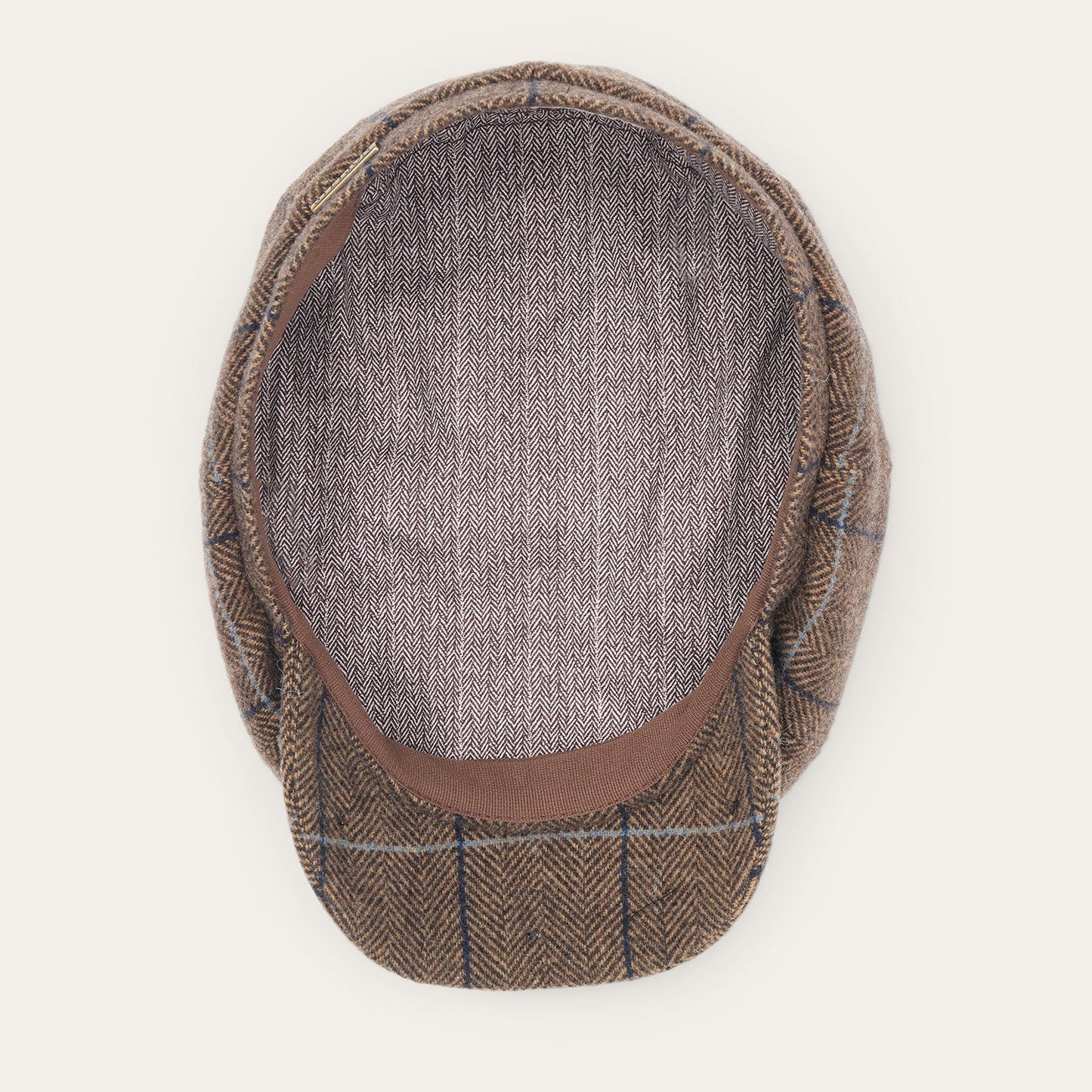 Stetson Wool Herringbone Hatteras Cap