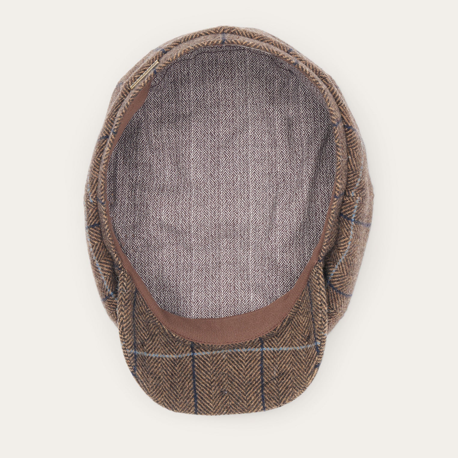 Stetson Wool Herringbone Hatteras Cap