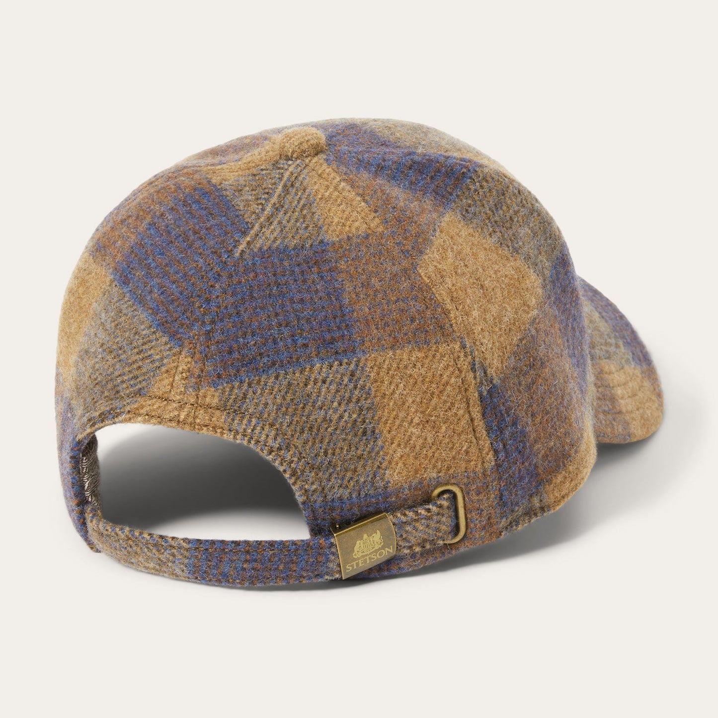 Stetson Wool Check Baseball Cap