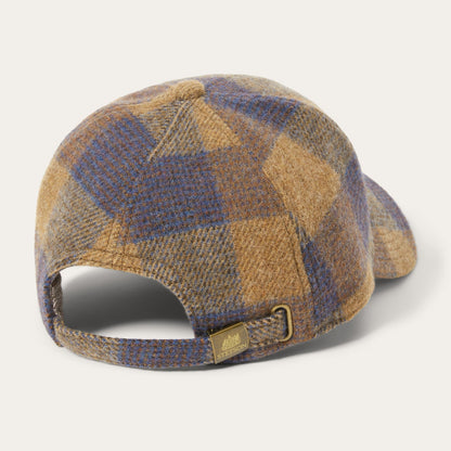 Stetson Wool Check Baseball Cap
