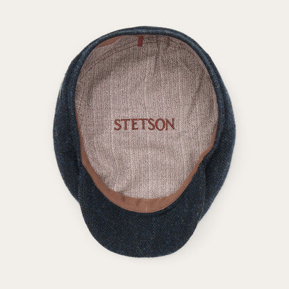Stetson Wool Herringbone Driver Cap