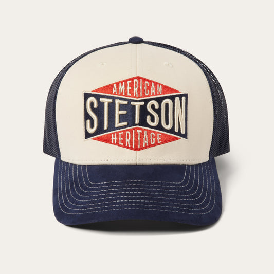 Stetson Cream American Heritage Trucker Cap