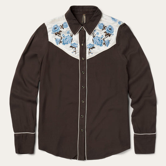 Stetson Embroidered Western Shirt