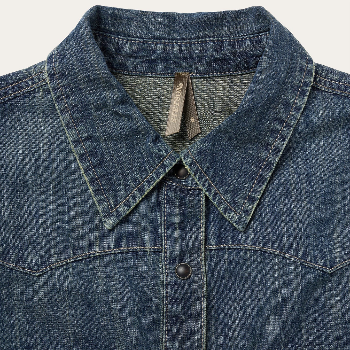Stetson Dirty Denim Boyfriend Fit Shirt