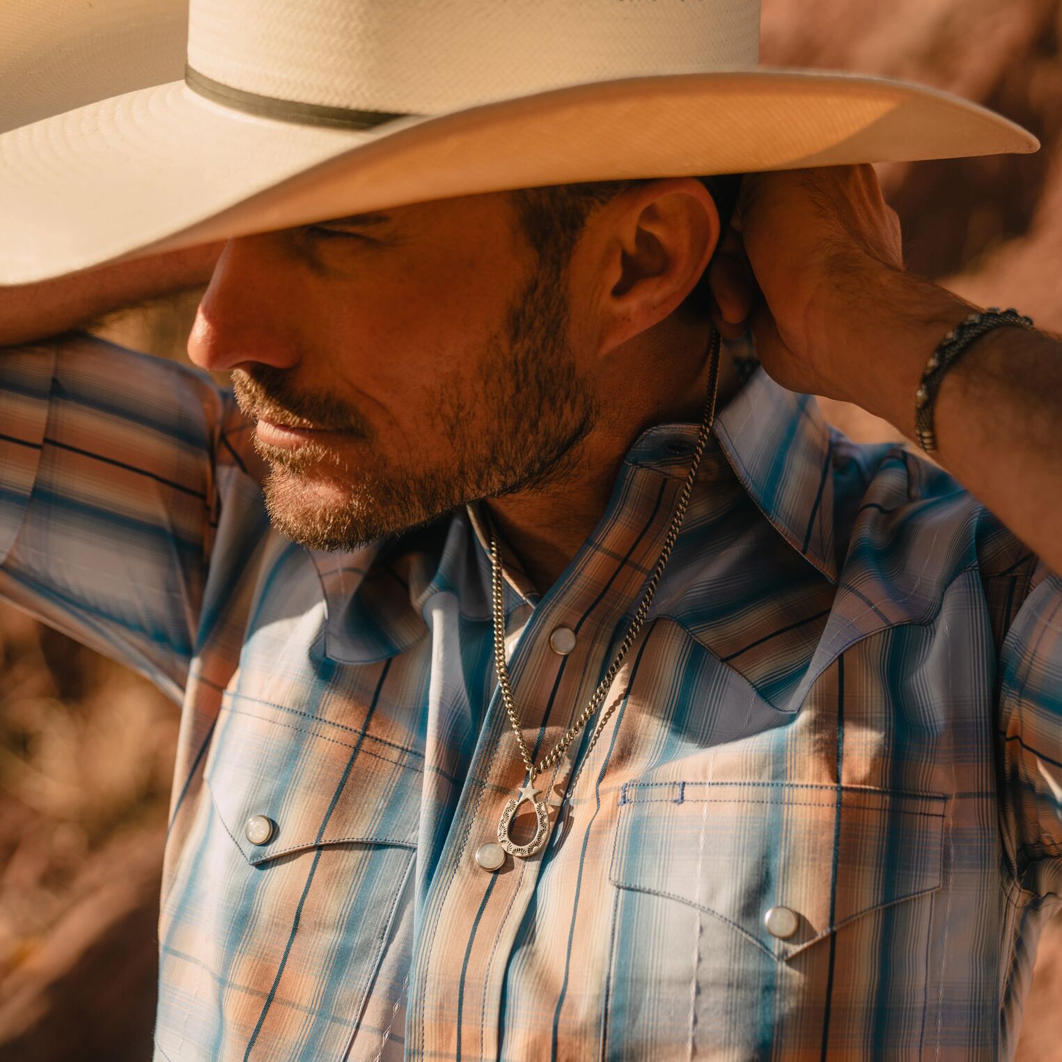 Stetson Horseshoe Necklace