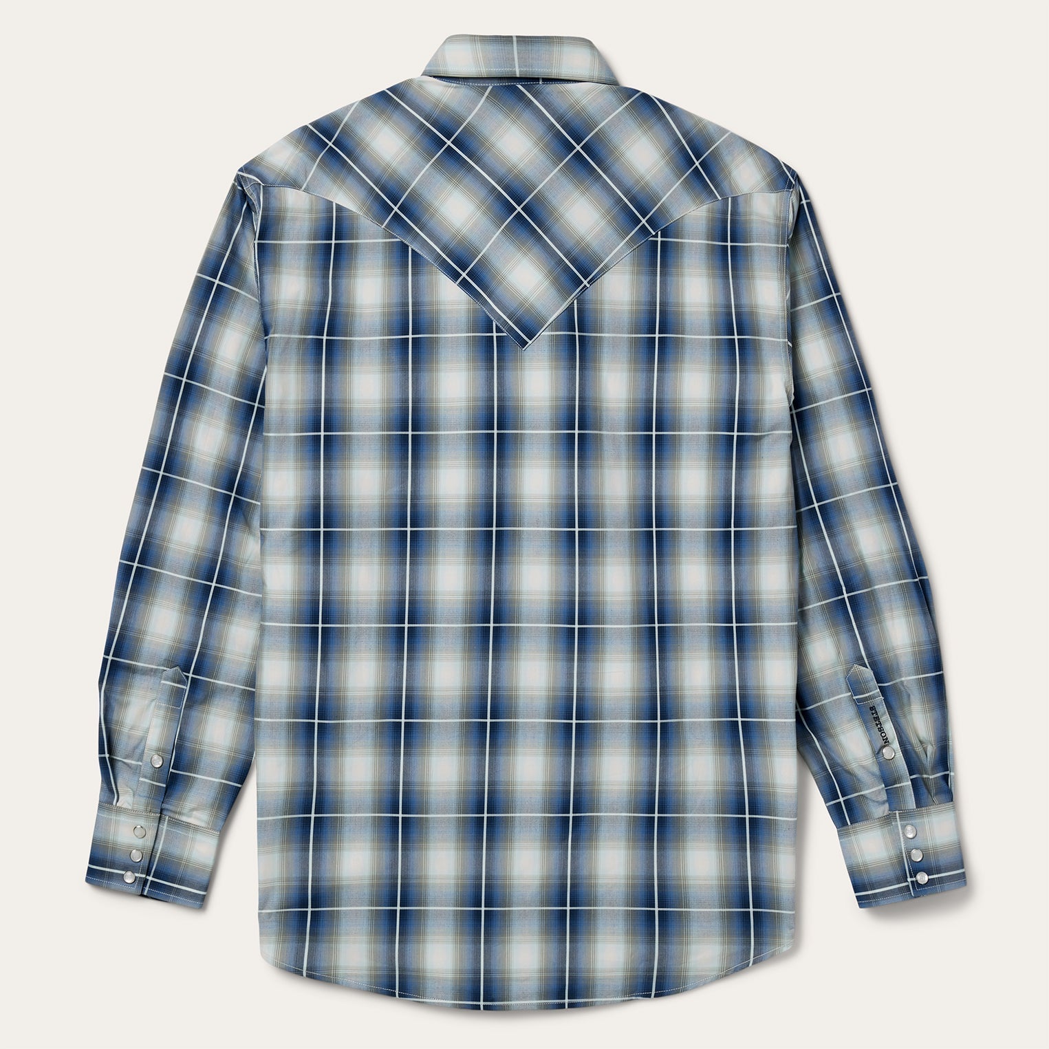 Stetson Crystal Plaid Western Shirt