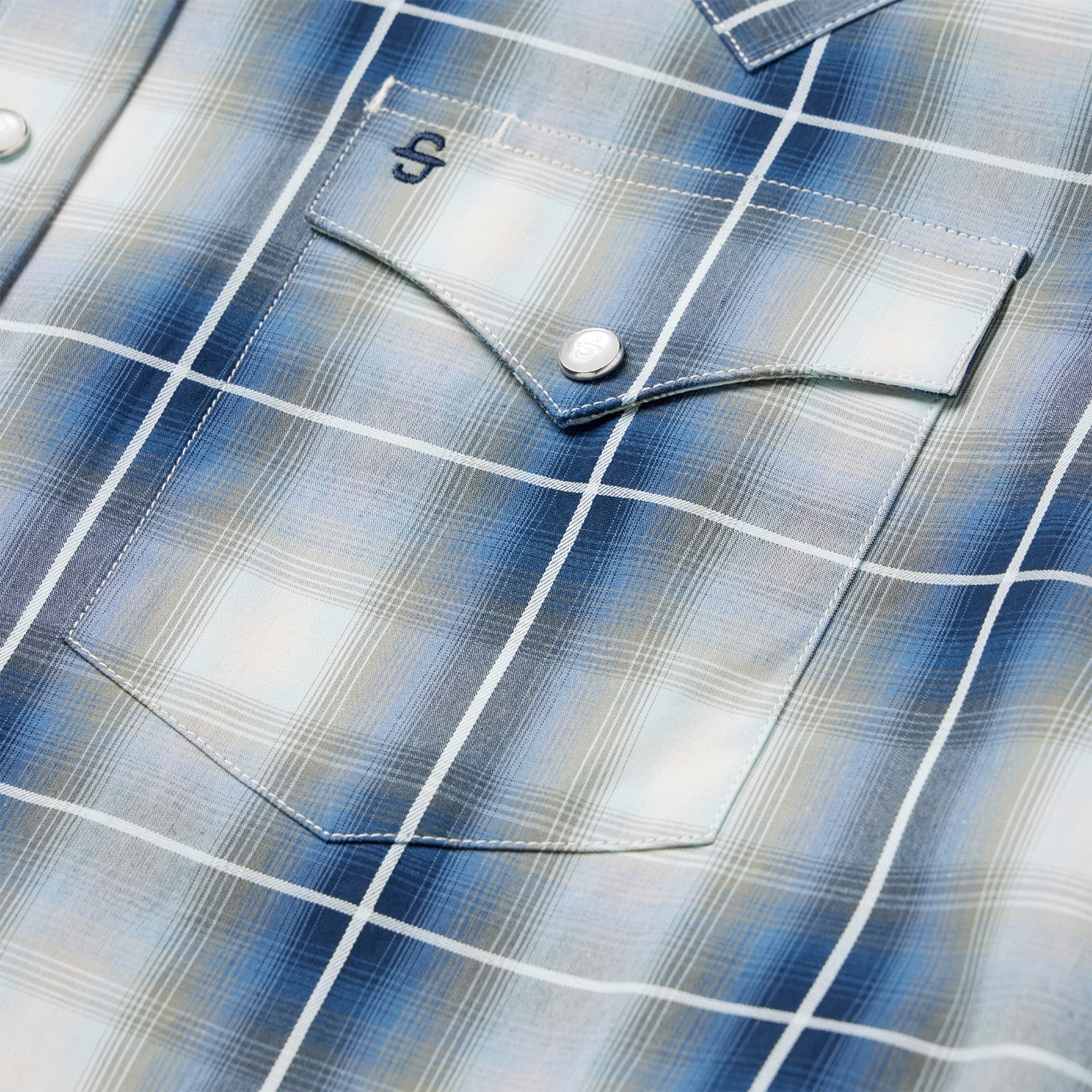 Stetson Crystal Plaid Western Shirt