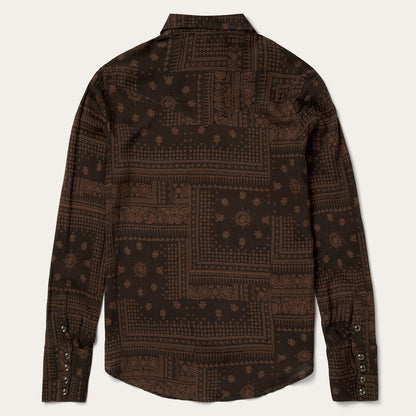 Stetson Patchwork Bandana Print Shirt