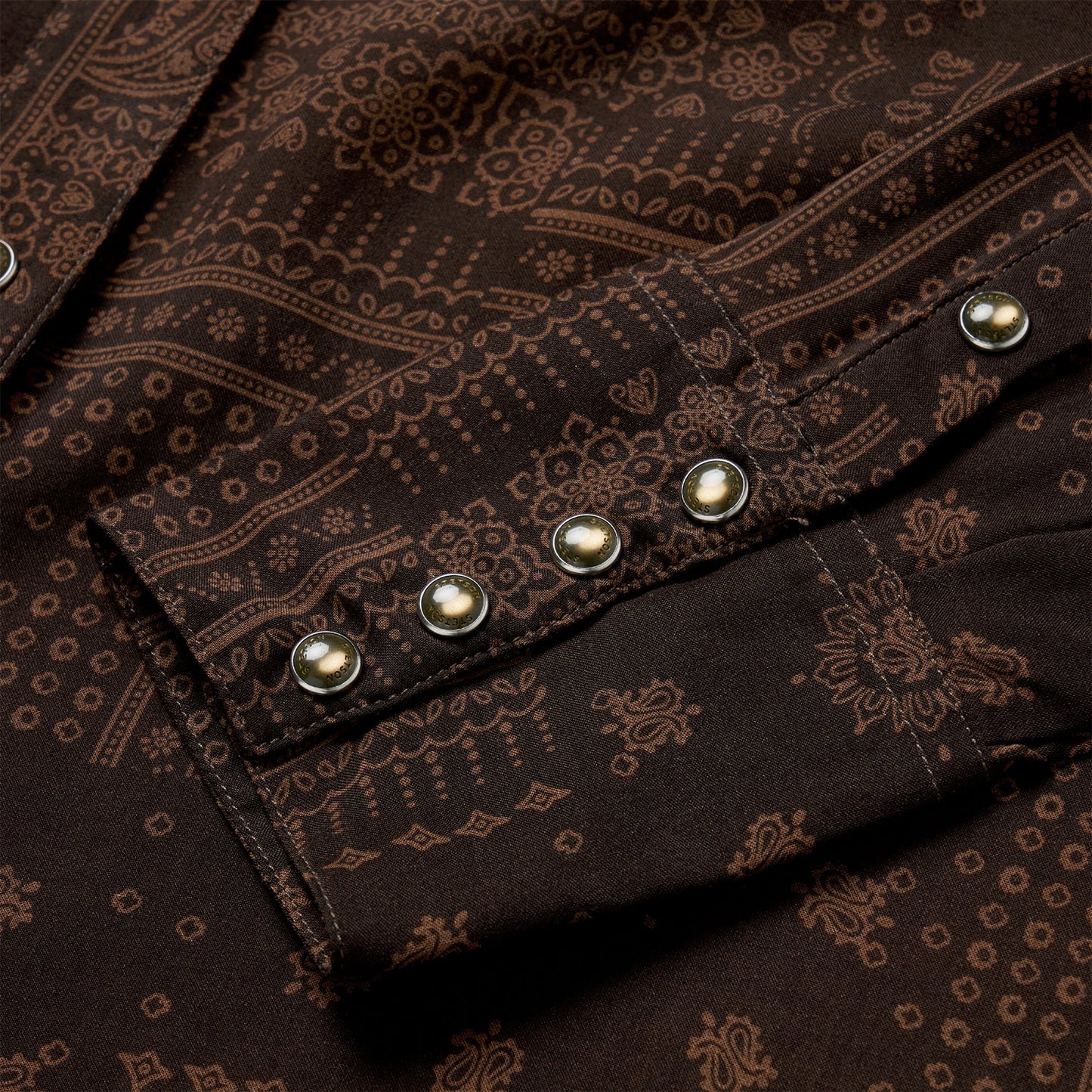 Stetson Patchwork Bandana Print Shirt