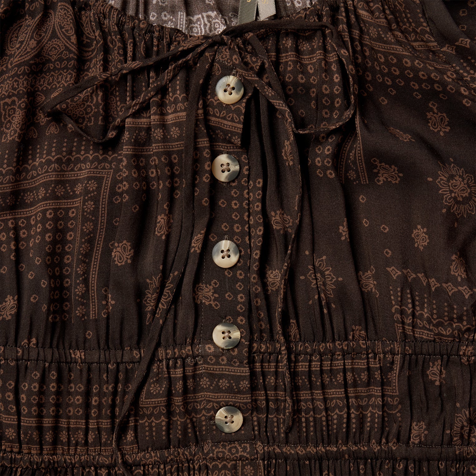 Stetson Patchwork Bandana Print Dress