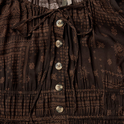 Stetson Patchwork Bandana Print Dress