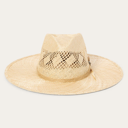 Stetson Chorus Straw Flat Brim Hat