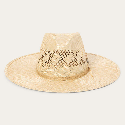 Stetson Chorus Straw Flat Brim Hat