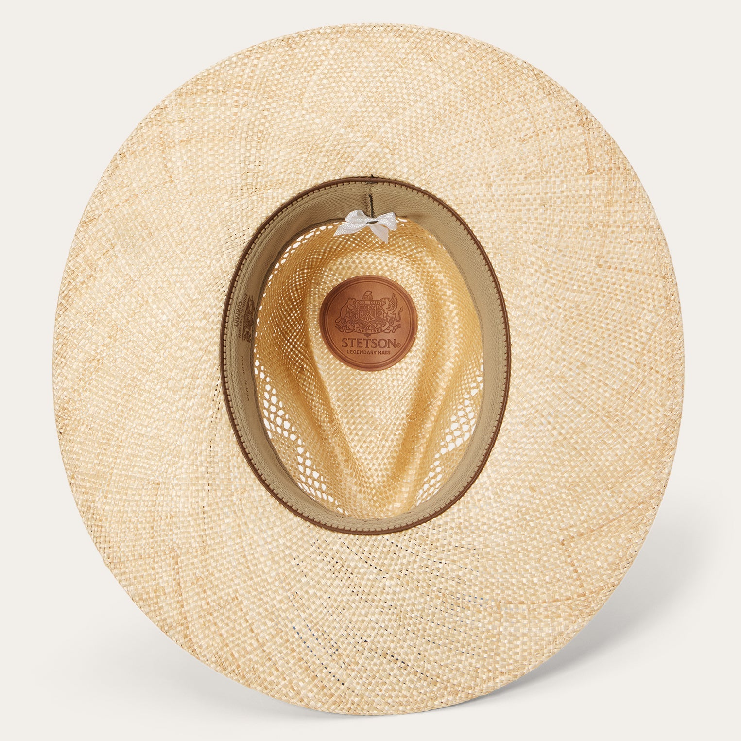 Stetson Chorus Straw Flat Brim Hat