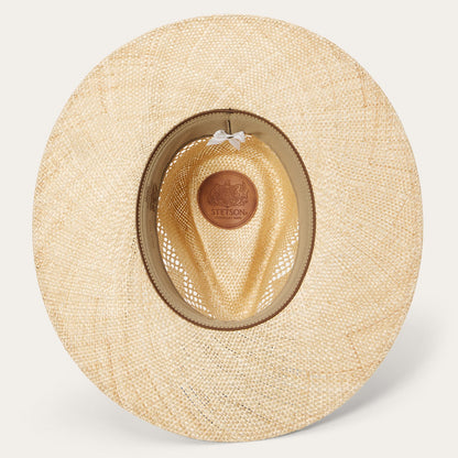 Stetson Chorus Straw Flat Brim Hat