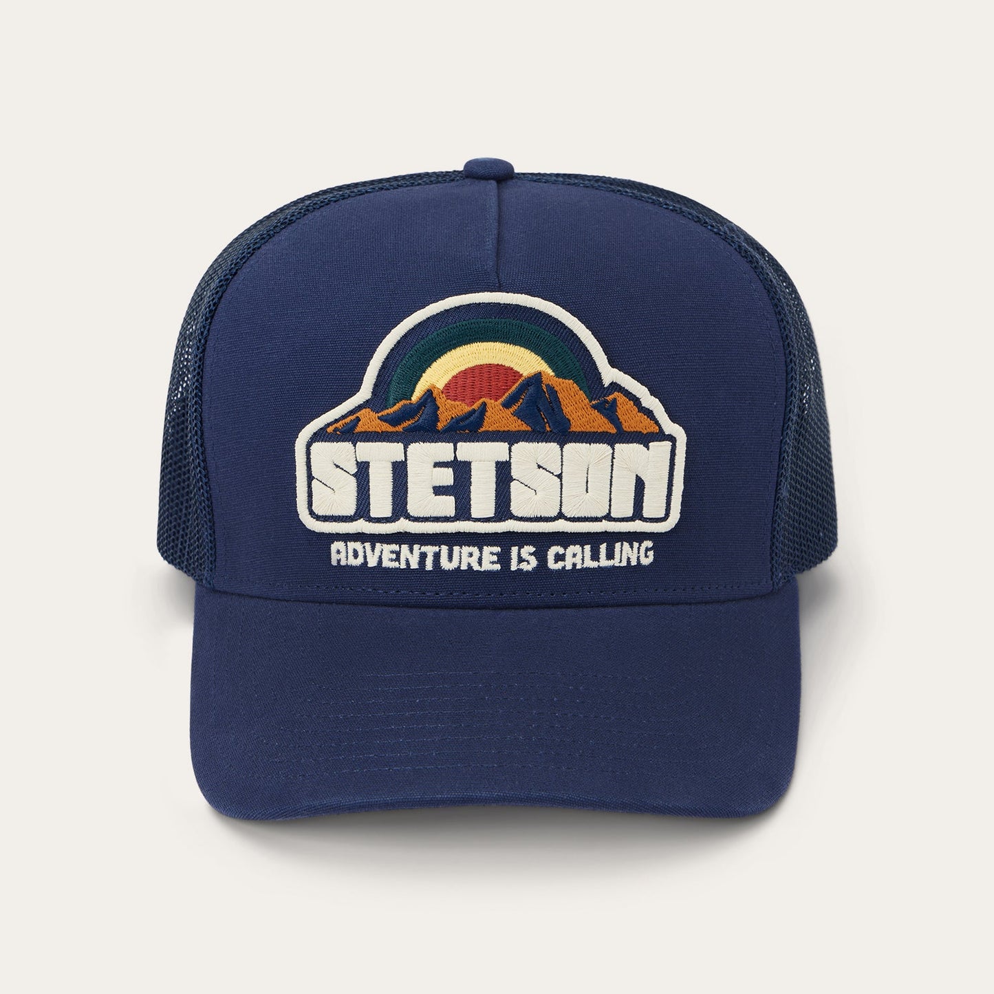 Stetson Mountain Sunset Trucker Cap