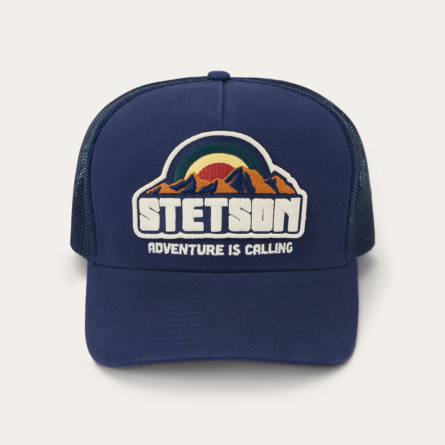 Stetson Mountain Sunset Trucker Cap