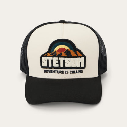 Stetson Mountain Sunset Trucker Cap