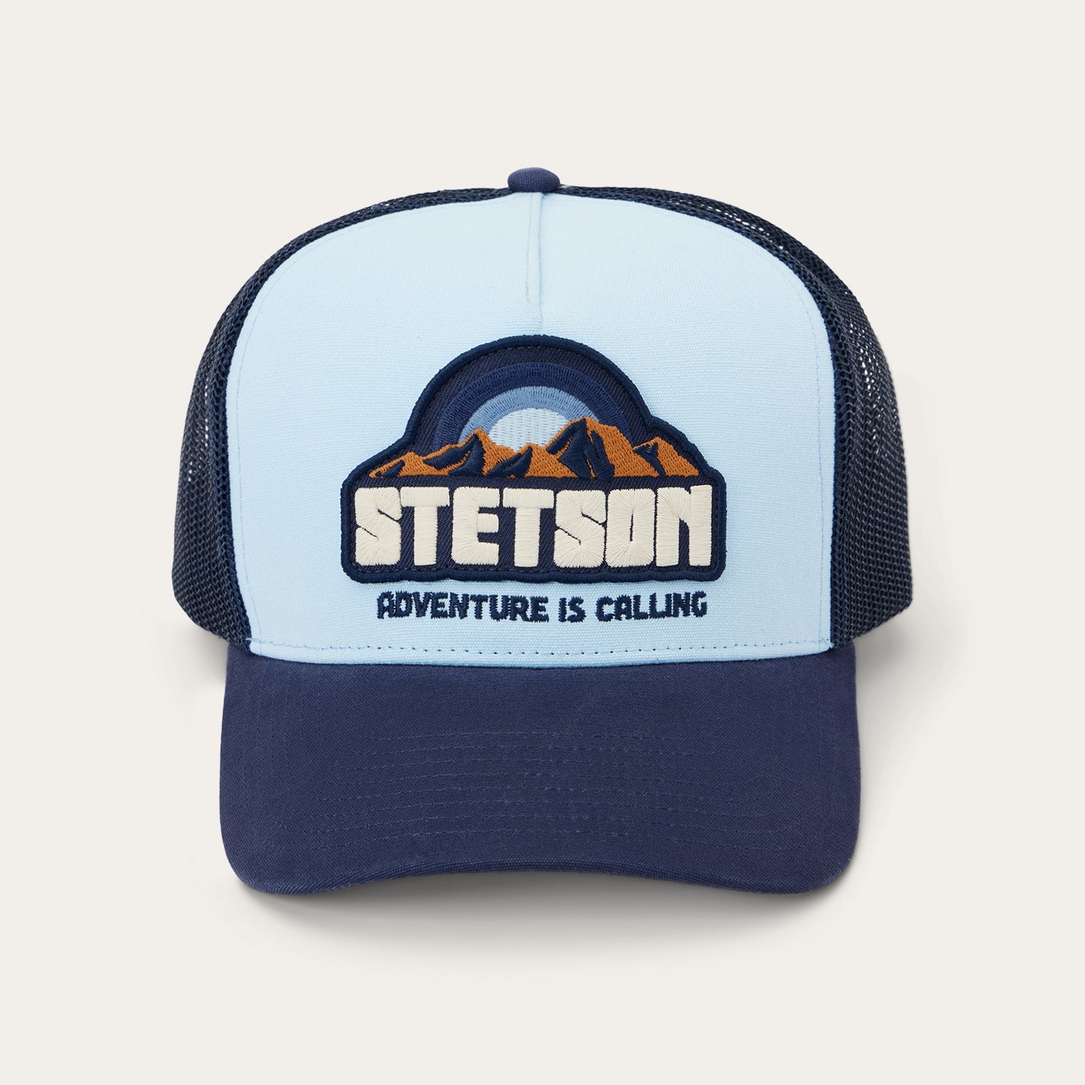 Stetson Mountain Sunset Trucker Cap