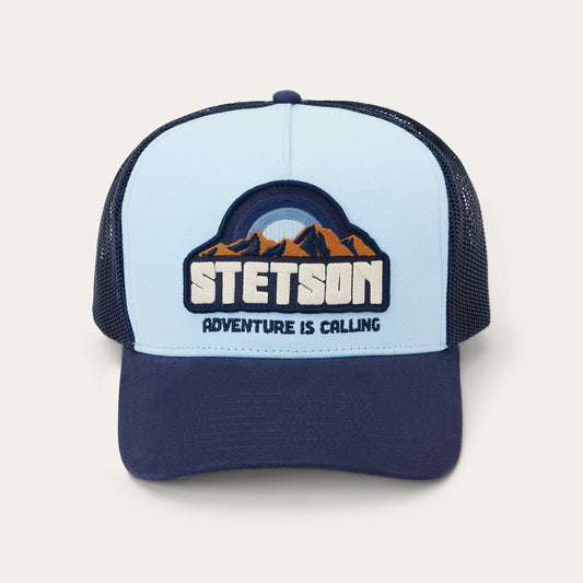 Stetson Mountain Sunset Trucker Cap