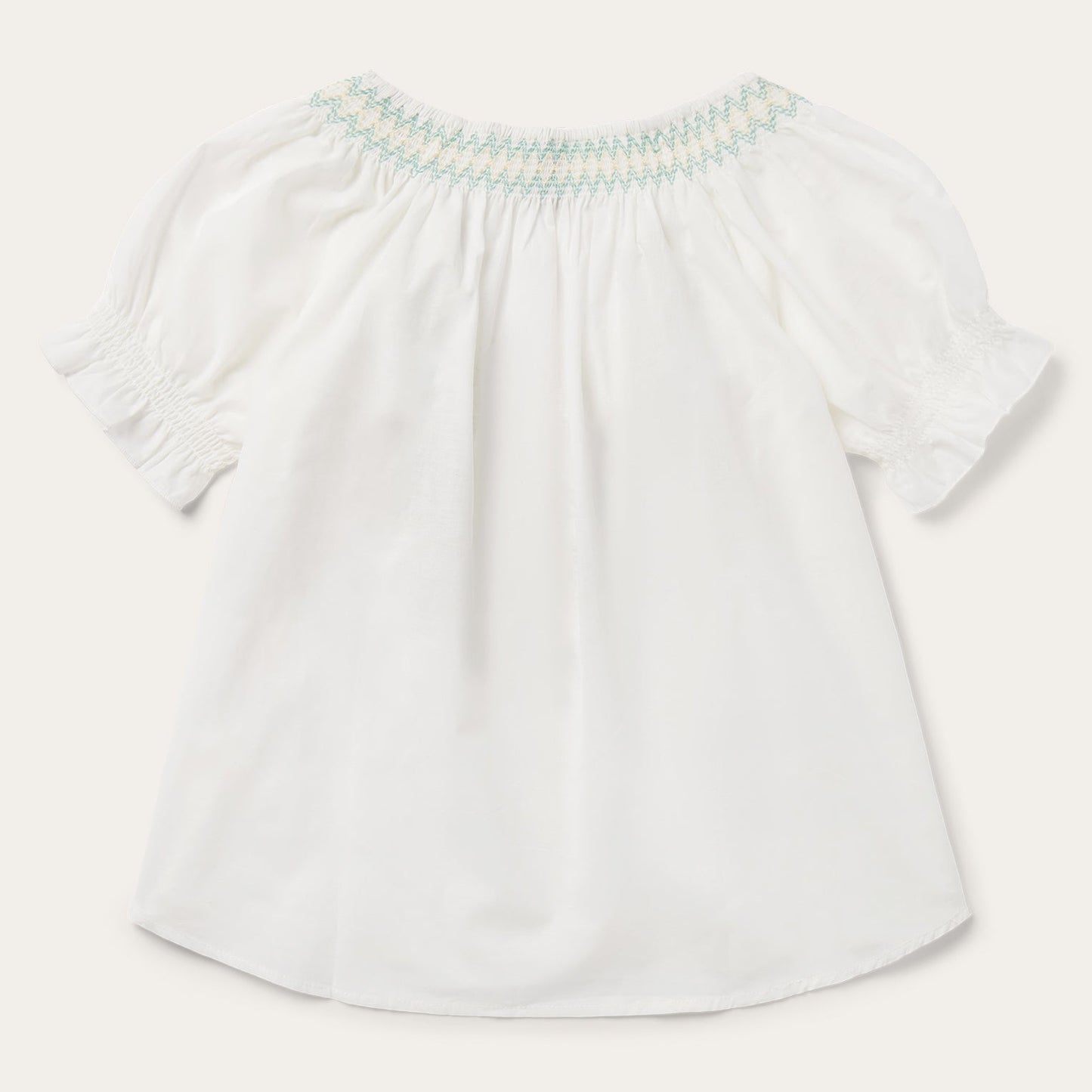 Stetson Cotton Voile Peasant Blouse
