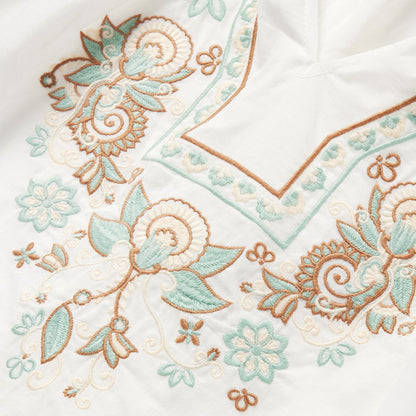 Stetson Cotton Voile Peasant Blouse