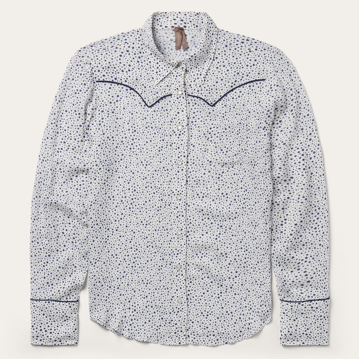 Stetson Stars Print Western Shirt