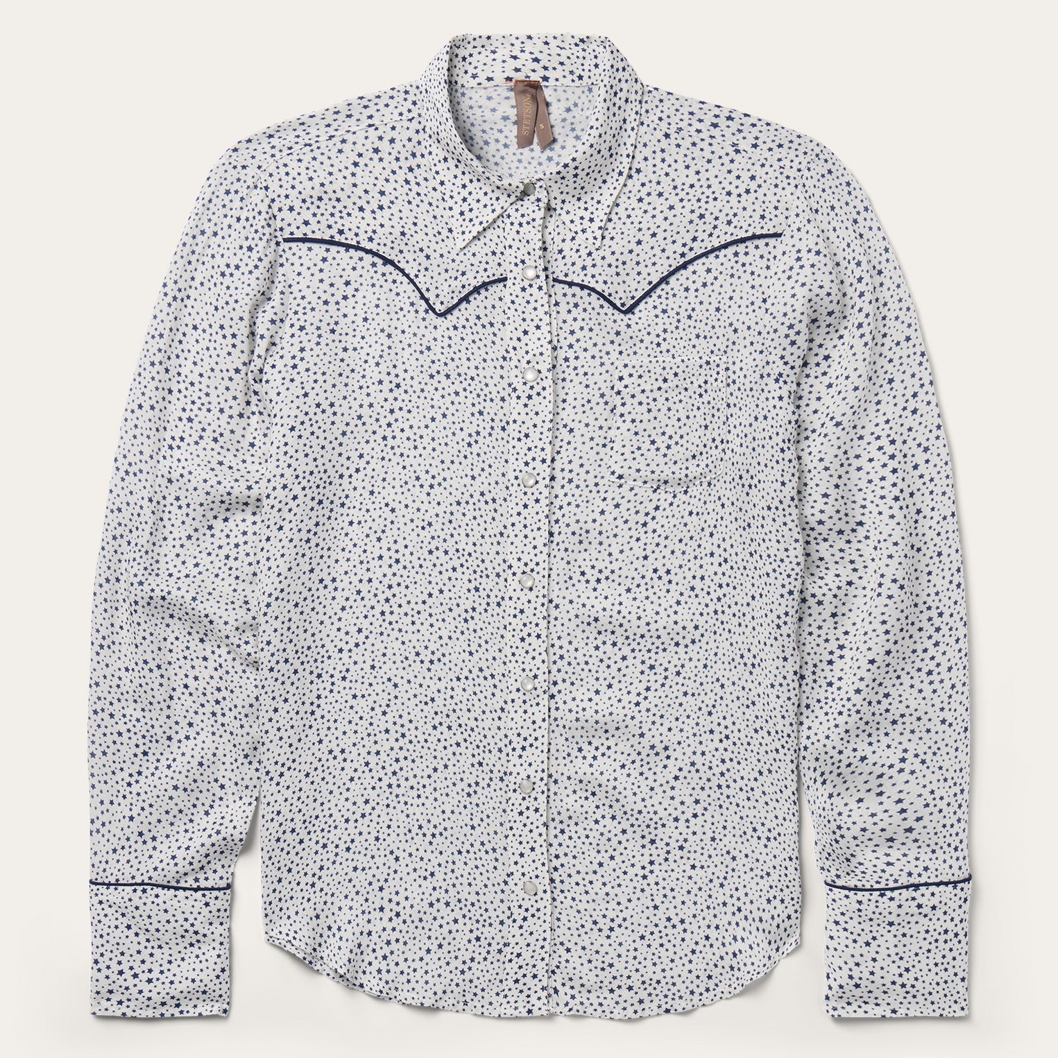 Stetson Stars Print Western Shirt