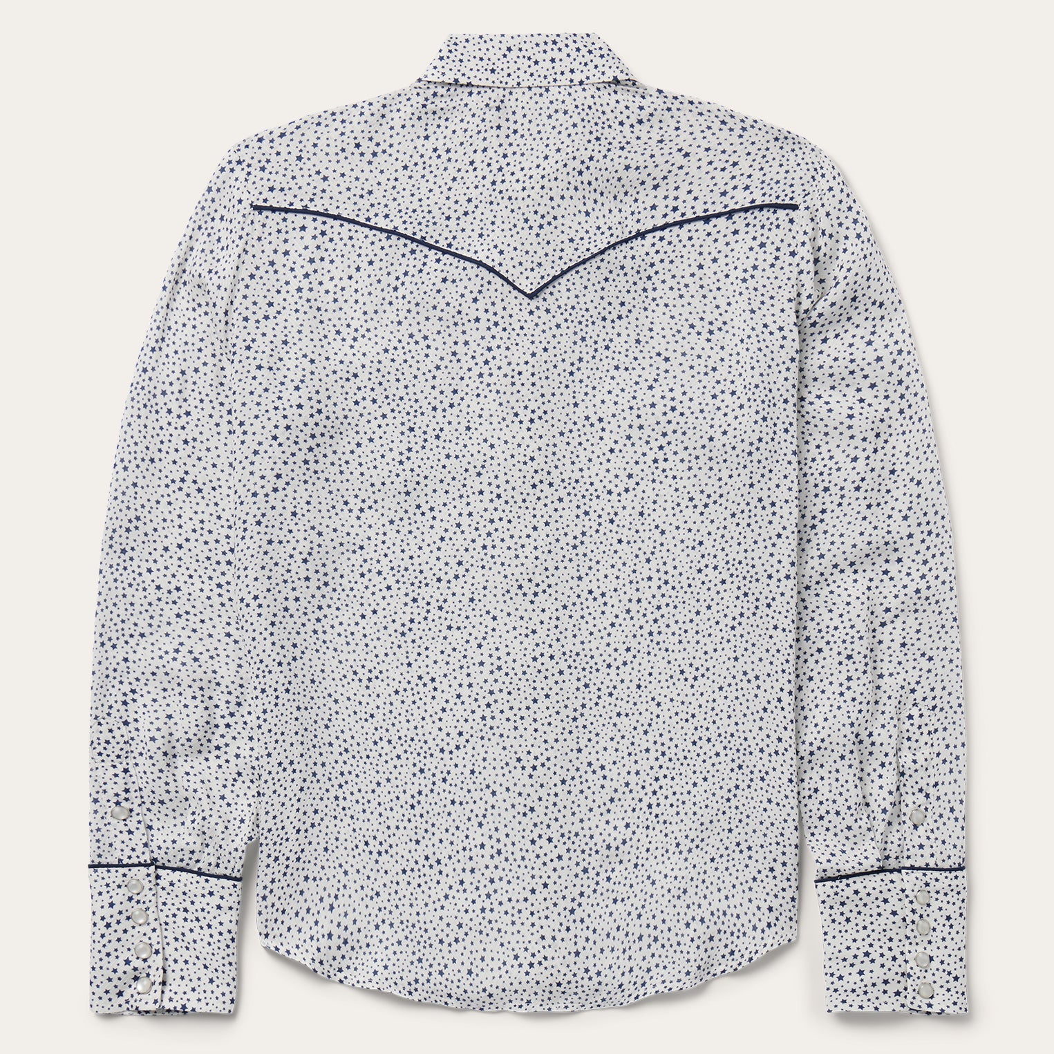 Stetson Stars Print Western Shirt