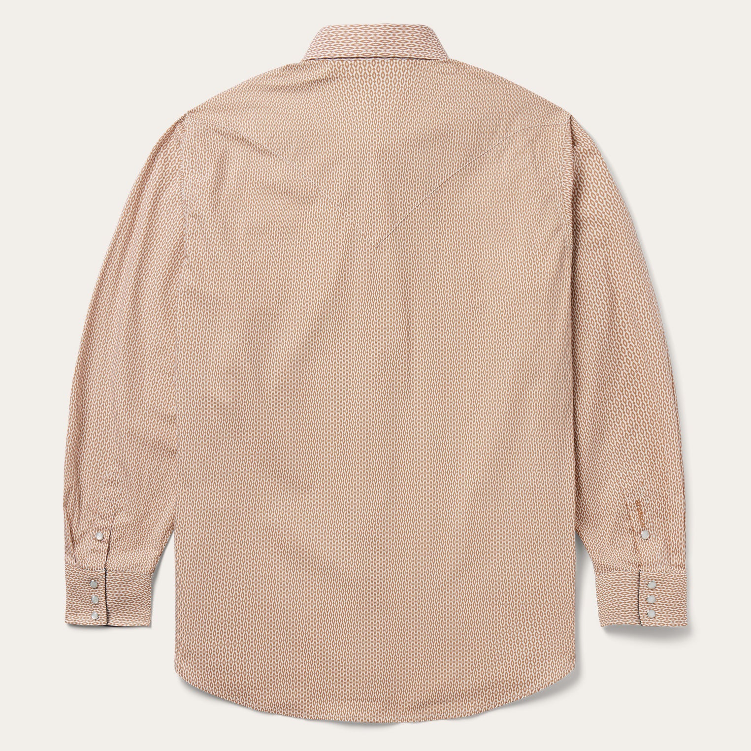 Stetson Diamond Print Western Shirt