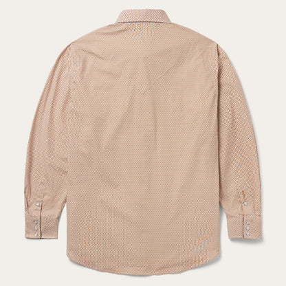Stetson Diamond Print Western Shirt