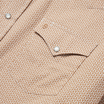 Stetson Diamond Print Western Shirt