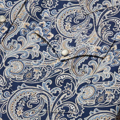 Stetson Greenspring Paisley Short Sleeve Western Shirt