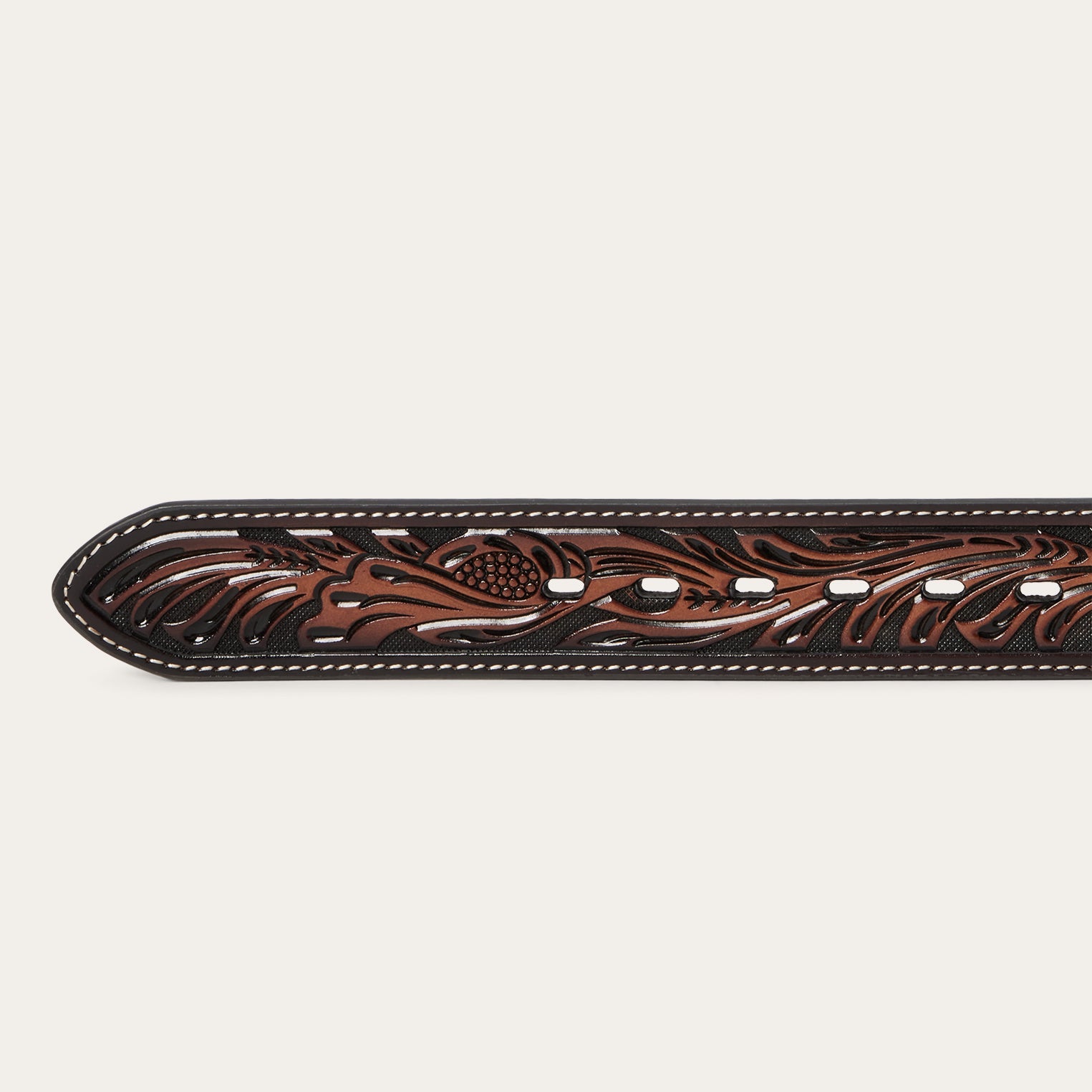 Stetson Tooled Belt