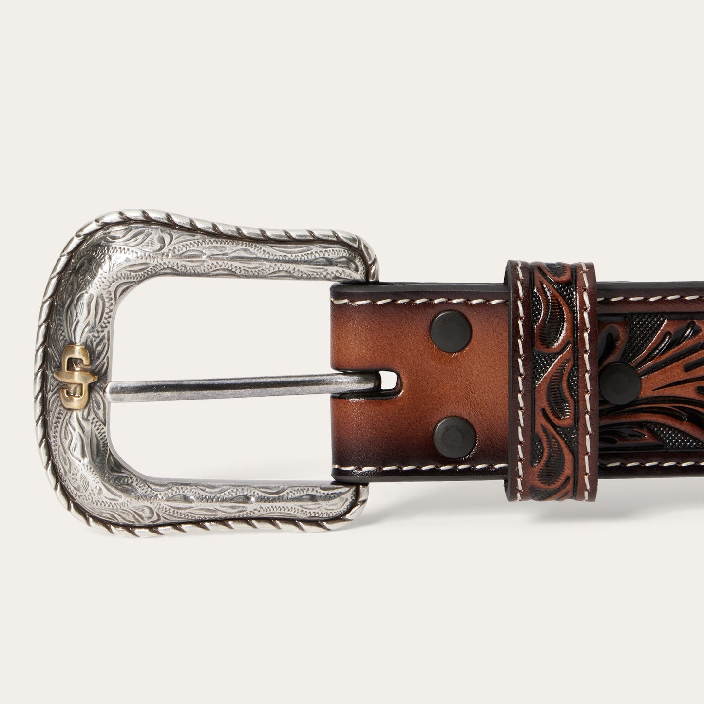 Stetson Tooled Belt
