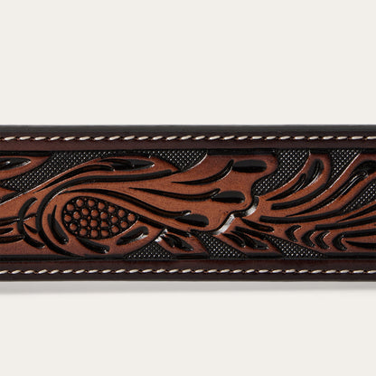 Stetson Tooled Belt