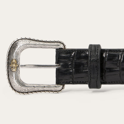 Stetson Caiman Western Tab Belt