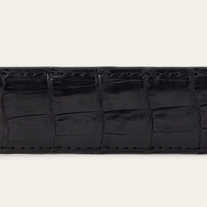 Stetson Caiman Western Tab Belt - 1 1/4" Width