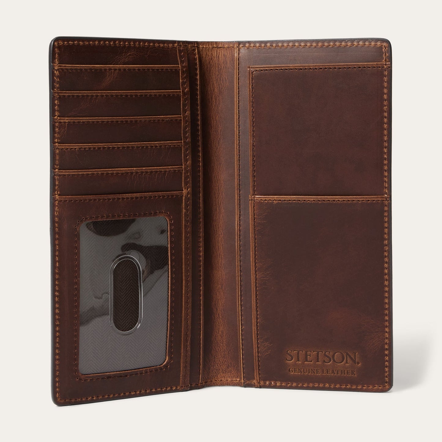 Stetson Hair-On-Hide Concho Checkbook