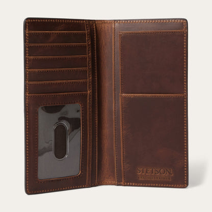 Stetson Hair-On-Hide Concho Checkbook