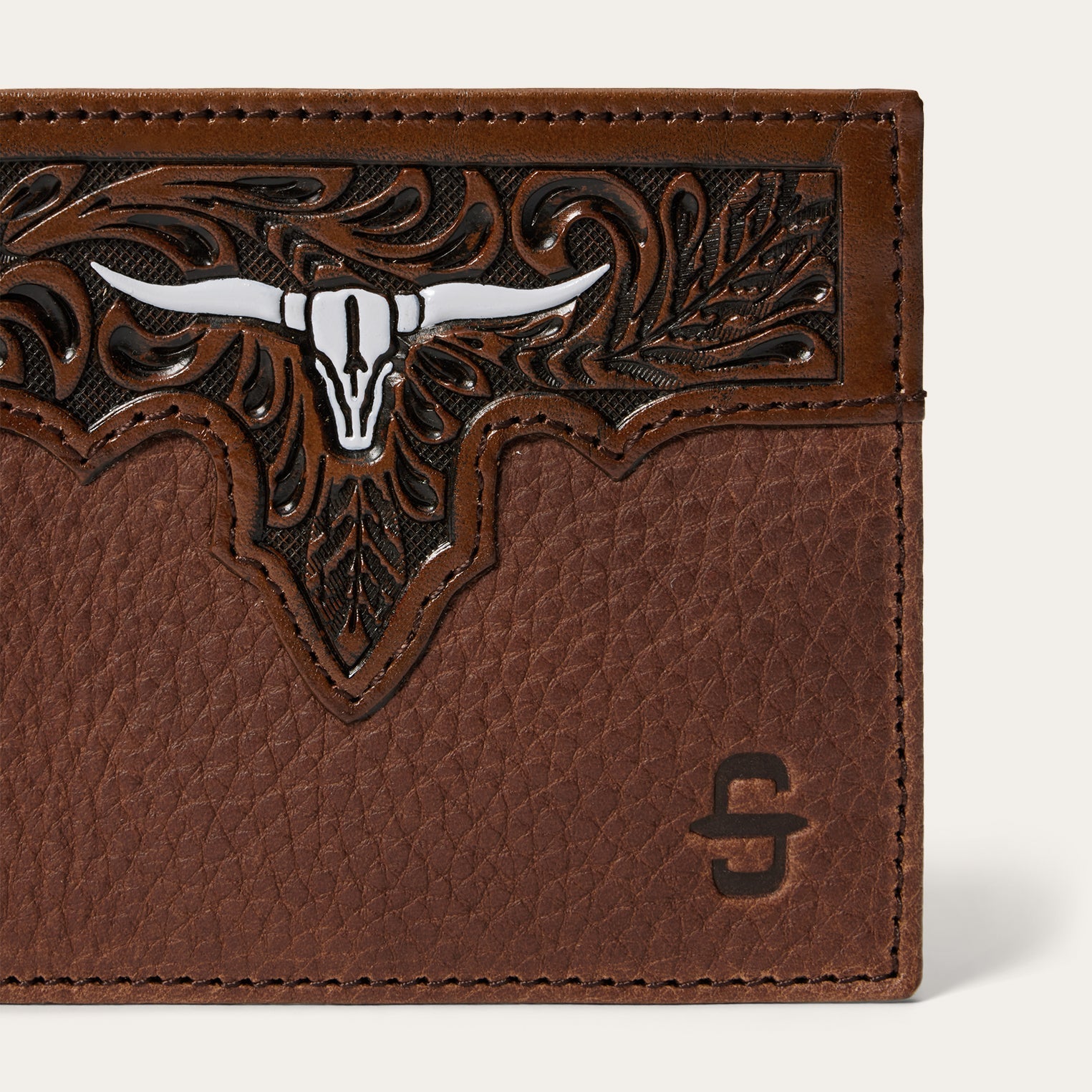 Stetson Steer Head Bi-Fold Wallet