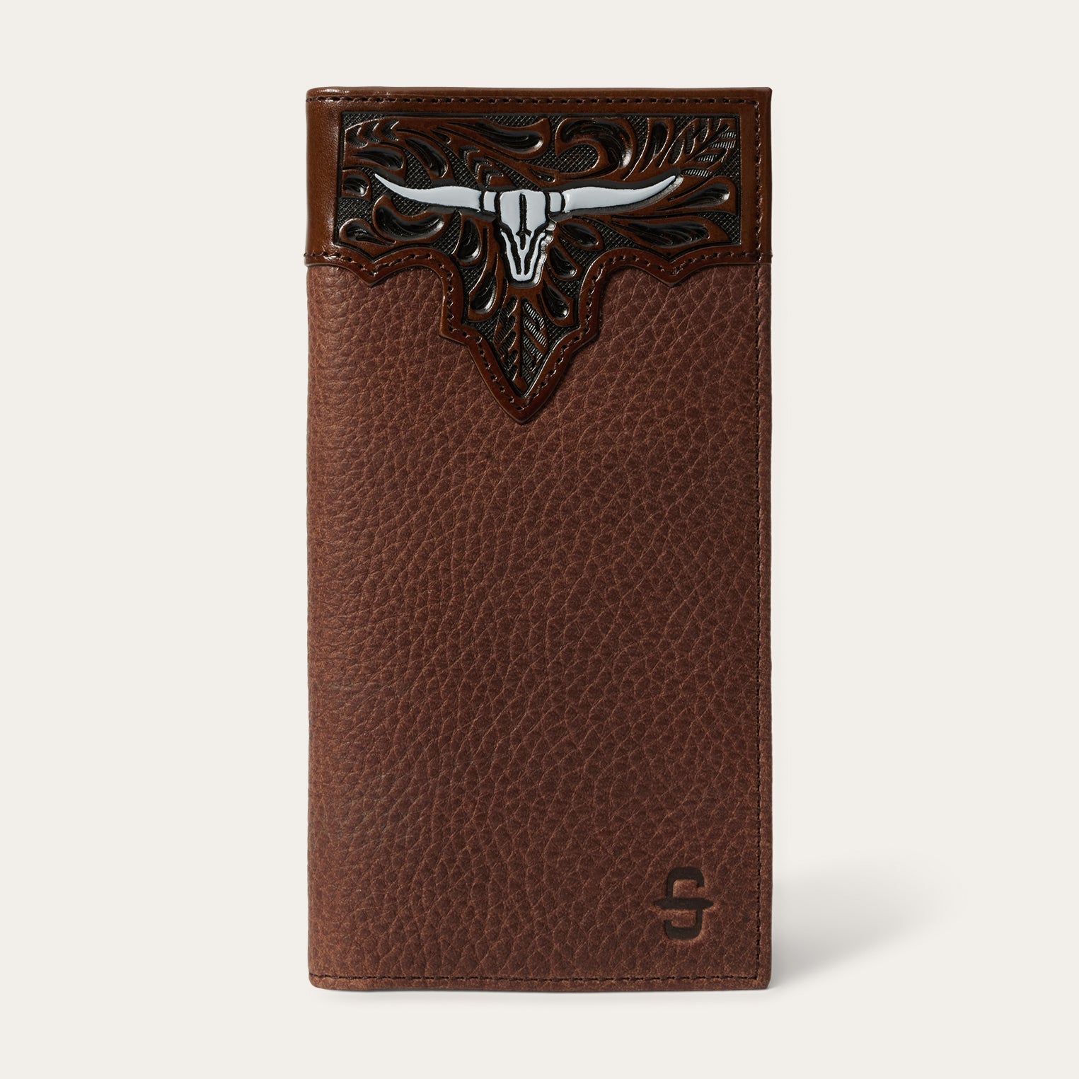Stetson Steer Head Checkbook