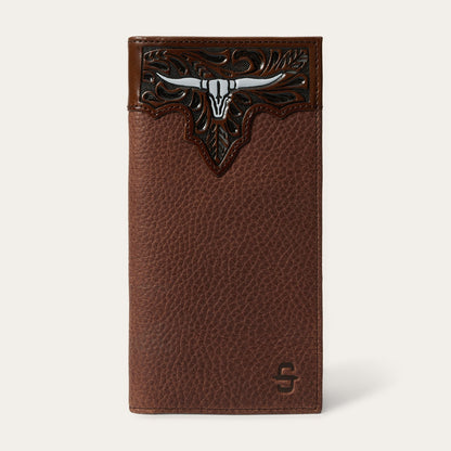 Stetson Steer Head Checkbook
