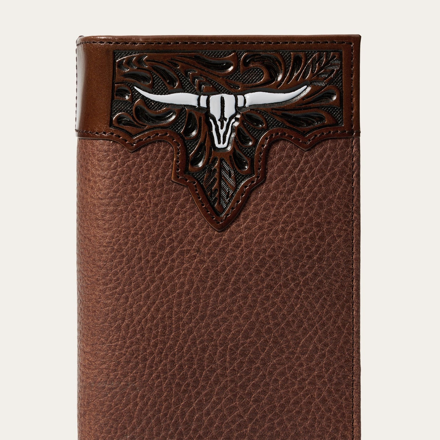 Stetson Steer Head Checkbook