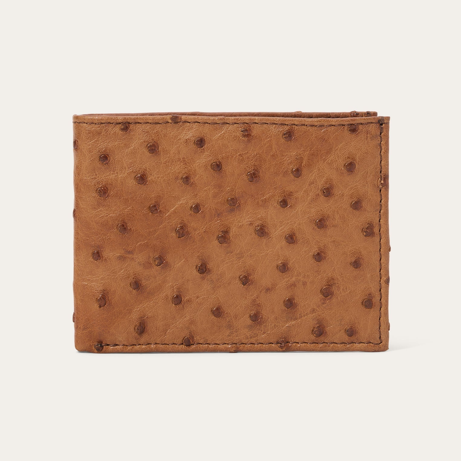 Stetson Ostrich Bi-Fold Wallet