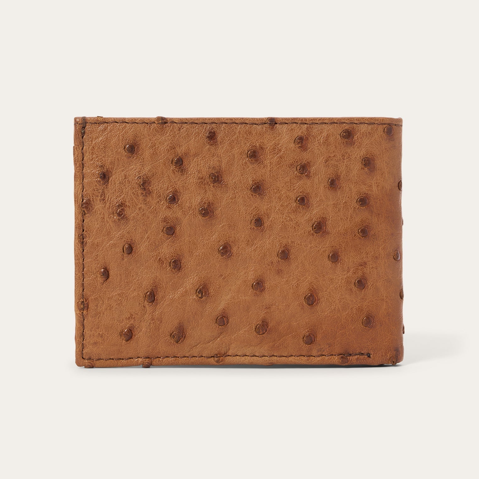 Stetson Ostrich Bi-Fold Wallet