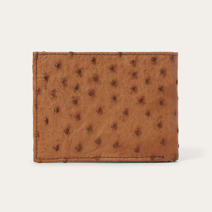 Stetson Ostrich Bi-Fold Wallet