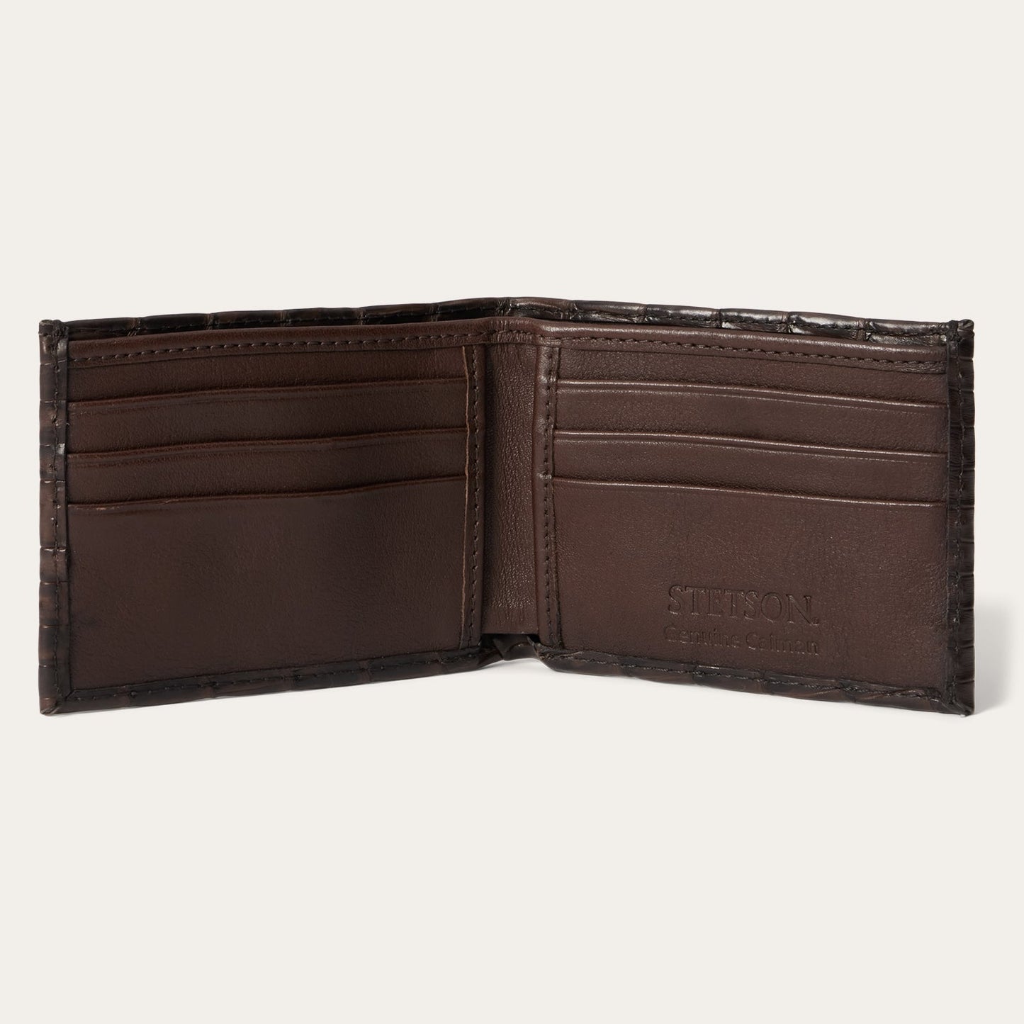 Stetson Caiman Bi-Fold Wallet