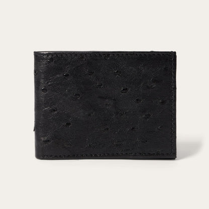 Stetson Ostrich Bi-Fold Wallet