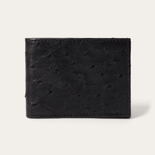 Stetson Ostrich Bi-Fold Wallet